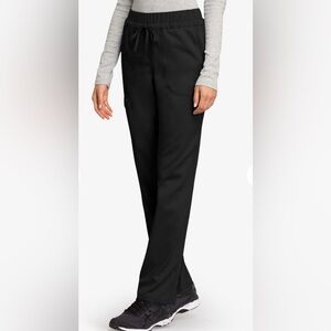 Cherokee Workwear Women’s 5 Pocket Stretch Drawstring Cargo Scrub Pants